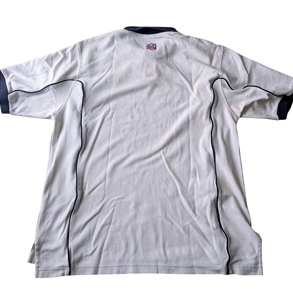 Nike Team Chicago Bears NFL Polo‎ Shirt Mens Large Vintage 90s Short Sleeve